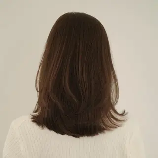 ミディアム Senri お洒落ヘア/経堂のヘアスタイル