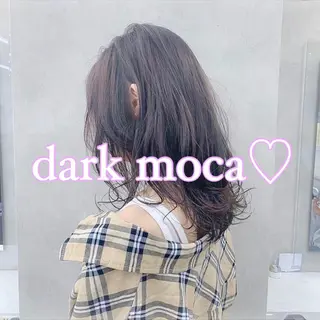 ミディアム カラー パーマ ヘアアレンジ メンズ キッズ ネイル マツエク・マツパ ♡モテ髪/似合わせ♡ 透明感/JUICE♡のヘアスタイル