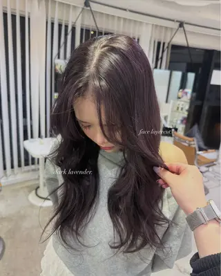 ロング カラー 透明感カラー/ RIKO🌺🥥のヘアスタイル