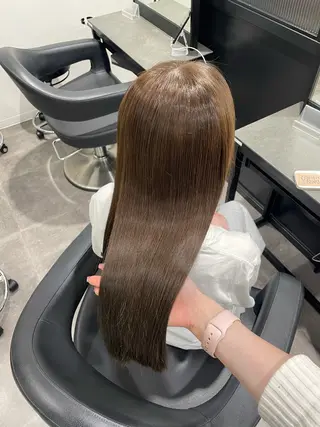 ロング カラー 🎀暖色/ラベンダー /paru🤍のヘアスタイル