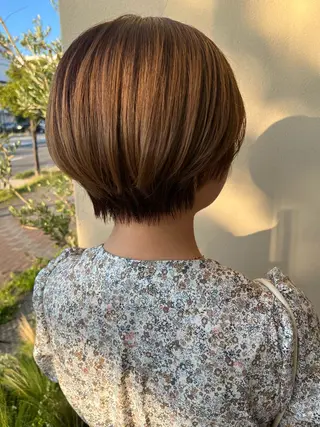 ショート 小山 水綺のヘアスタイル