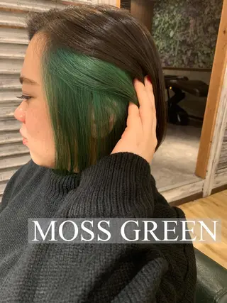 ショート カラー SALOWIN(サロウィン)広島並木通り所属・田村和範/似合わせ カラー/縮毛矯正のヘアスタイル