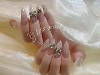 ネイル Gloss nail 💅yuna✨のネイルデザイン