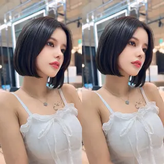 ミディアム ✨髪質改善特化✨副 店長椎葉信乃介のヘアスタイル