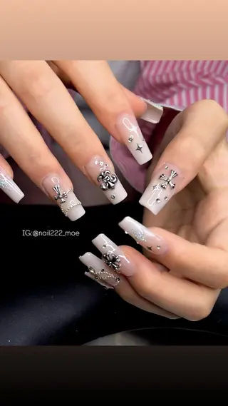 ネイル ⟡.*222⋰˚☆ MöEのネイルデザイン