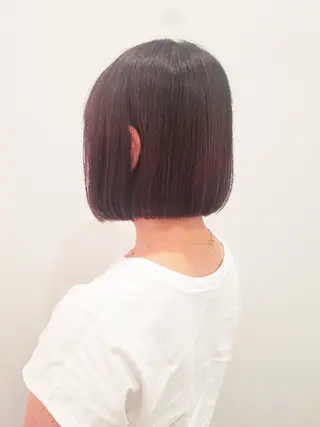 ショート カラー 齋藤 愛美/ 大人女性のショートのヘアスタイル