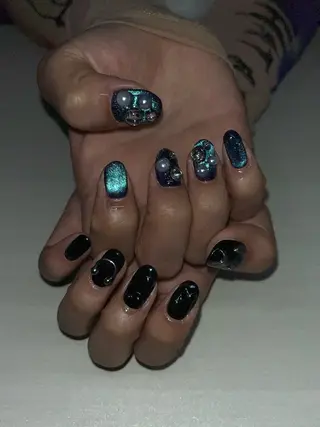 メンズ ネイル 🐕‍🦺Yappy 💗A-tanのネイルデザイン