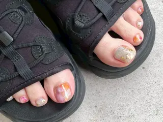 ネイル 渋谷 怜奈のネイルデザイン