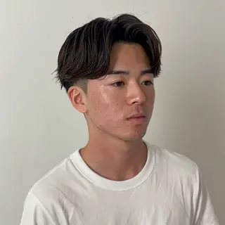 ショート メンズ men's/perm colorDaijuのヘアスタイル
