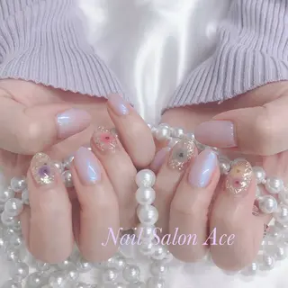 ネイル Beauty Salon Ace（ネイルサロン　エース）所属・池袋フィルイン Ace♡長さだしのネイルデザイン