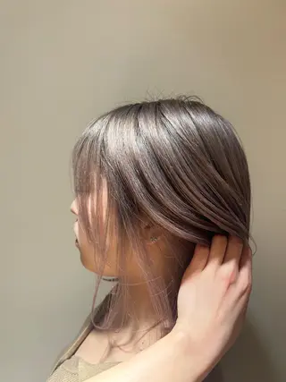 ミディアム おおがくみゆ🦙🍊 ‪‪⭐️池袋のヘアスタイル