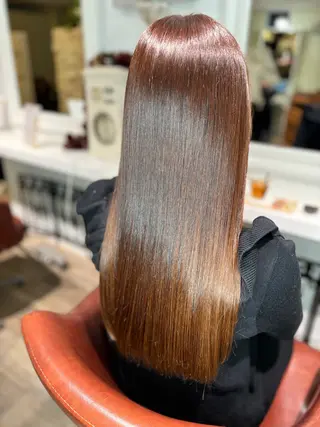 ロング カラー 栗形 龍乃介のヘアスタイル