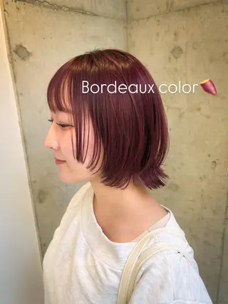 ミディアム カラー 🎵ぷる艶ハイトーン 柔らかヘア🍅まあやのヘアスタイル