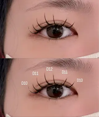 マツエク・マツパ meRK 🦋愛海のマツエク・マツパデザイン