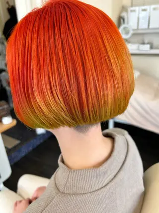 ミディアム DiMPlE  ディンプル所属・🌸スタイリスト 山浦美恵のヘアスタイル