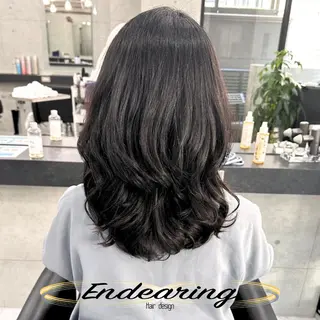 セミロング Endearing 銀座/YOKOのヘアスタイル