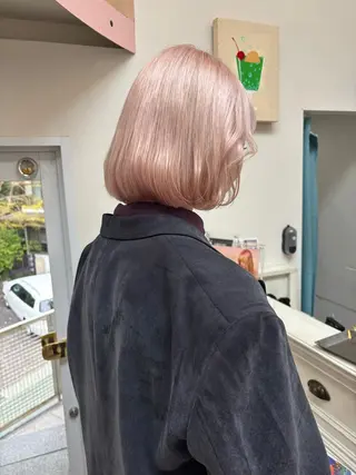 ショート カラー 🩵izu 🩵のヘアスタイル