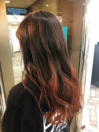 ロング ✨艶感/透け感✨Sherry所属・艶髪/ハイトーン Sherryのヘアスタイル