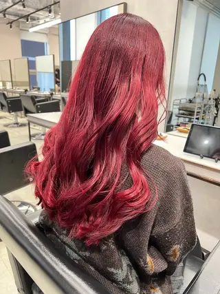 ロング カラースペシャリスト ・齊藤 羽瑠輝のヘアスタイル