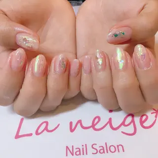 ネイル La neige* yuki 🥯🍑のネイルデザイン