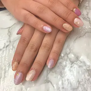 ネイル 岸本 みなみのネイルデザイン