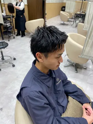 ショート UNIX所属・村上翼/ハンサム ショート/パーマのヘアスタイル