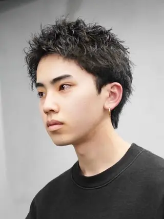 ショート パーマ 松下 友希 【fifth】のヘアスタイル