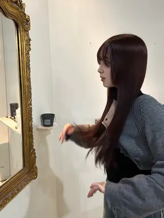 ロング yori所属・kokoro /ダブルカラー💎のヘアスタイル