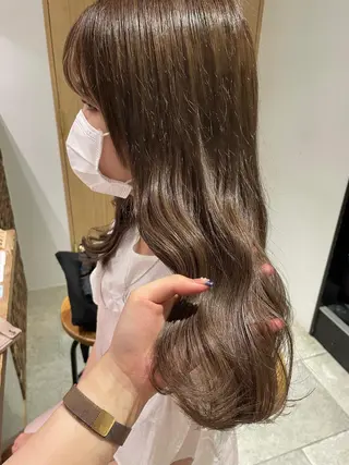 ロング カラー newi梅田🫧韓国 ヘア🫧sakiのヘアスタイル