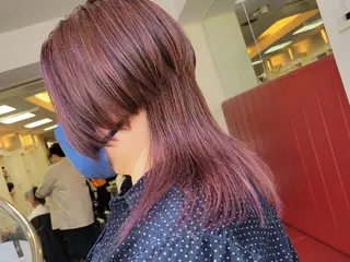 ミディアム 遠藤 史秋のヘアスタイル