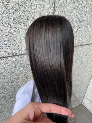 ミディアム カラー 神戸ボブ✂️ ioe三宮/田 伸佳のヘアスタイル