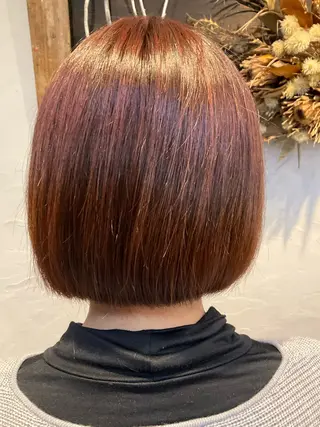 カラー DESART所属・佐々木 緑のヘアスタイル