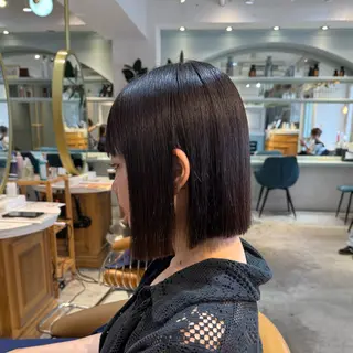 ミディアム 髪質改善/ボブ /韓国/erikoのヘアスタイル