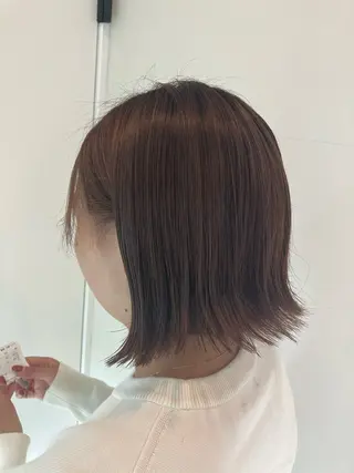 ミディアム カラー Hair&Make Nahoのマツエク・マツパデザイン