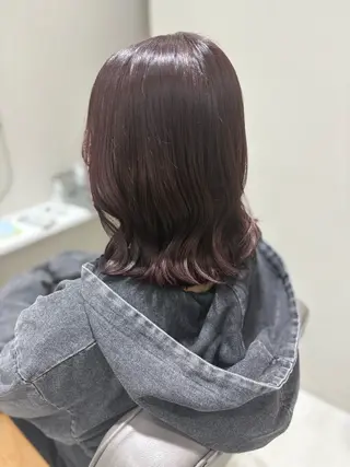 ミディアム 🍒Ayana🍒 艶カラー🍒のヘアスタイル