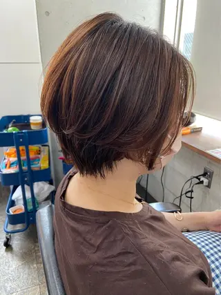 ショート 中山 丈也のヘアスタイル