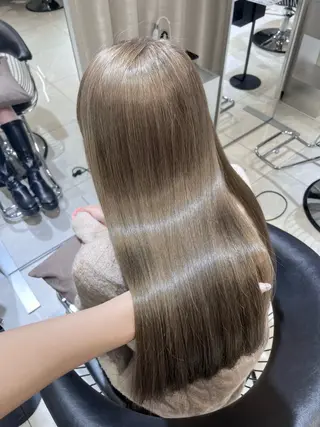 ロング カラー 韓国レイヤー×モテ髪 /MITSUKI🤍のヘアスタイル