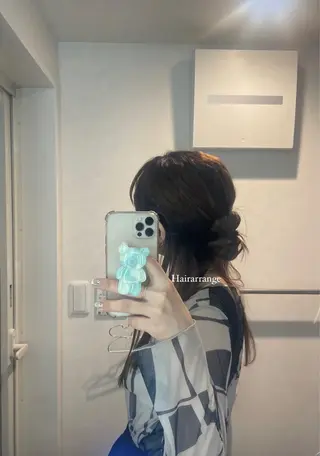 ロング SALOWIN  吉祥寺店所属・くすみベージュカラー 🪻HARUKAのヘアスタイル