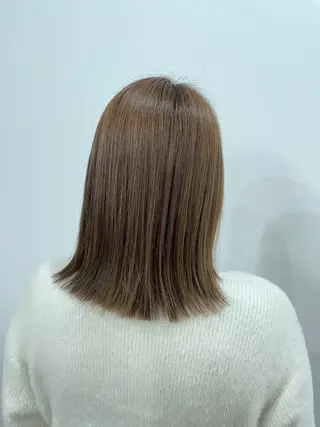 ミディアム 北山／ボブ／レイヤー /maru☺︎のヘアスタイル