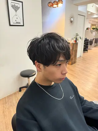 ミディアム 箕面/ボブ/ 髪質改善/加藤優眞のヘアスタイル