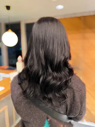 カラー ﾕｳﾅ/ パーマ🐰のヘアスタイル