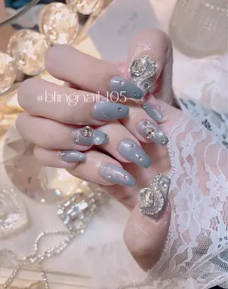 ネイル 23時まで❤︎韓国、 ワンホンネイルのネイルデザイン