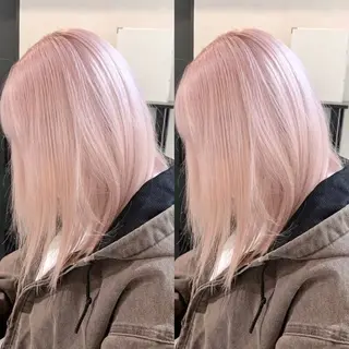 ロング カラー 表参道/ハイライト バレイヤージュのヘアスタイル