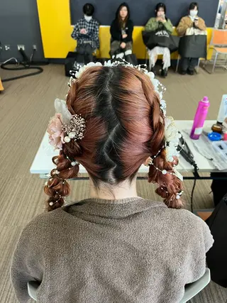 ロング ヘアセット☆アレンジ Ayumiのヘアスタイル