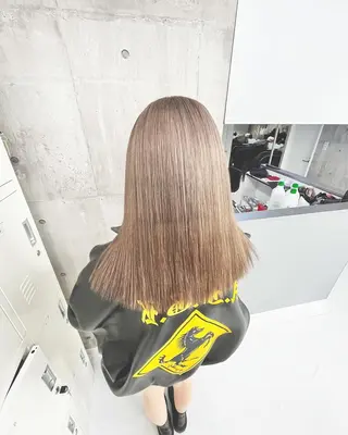 セミロング カラー メンズ特化/パーマ/ 骨格矯正カット/真人のヘアスタイル