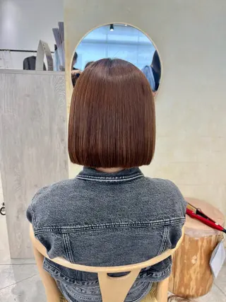 ショート ボブ/美髪矯正 /佐藤　奈巳のヘアスタイル