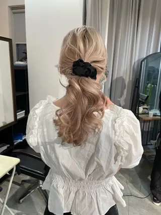 ロング カラー 💜ハイトーン💛 マジカルかいちゃんのヘアスタイル