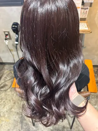 ロング カラー 福村 彩夏のヘアスタイル