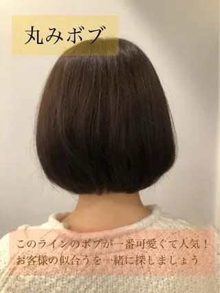 ショート カラー パーマ ボブ得意 🤍山内　飛鳥🤍のヘアスタイル