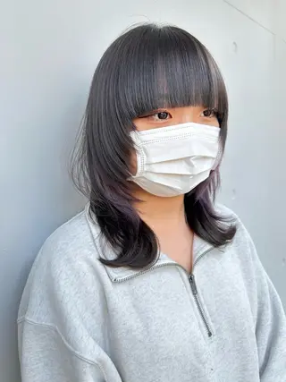 ミディアム カラー fullbloom hair&spa所属・DAIKIベージュ 🍂レイヤーカットのヘアスタイル